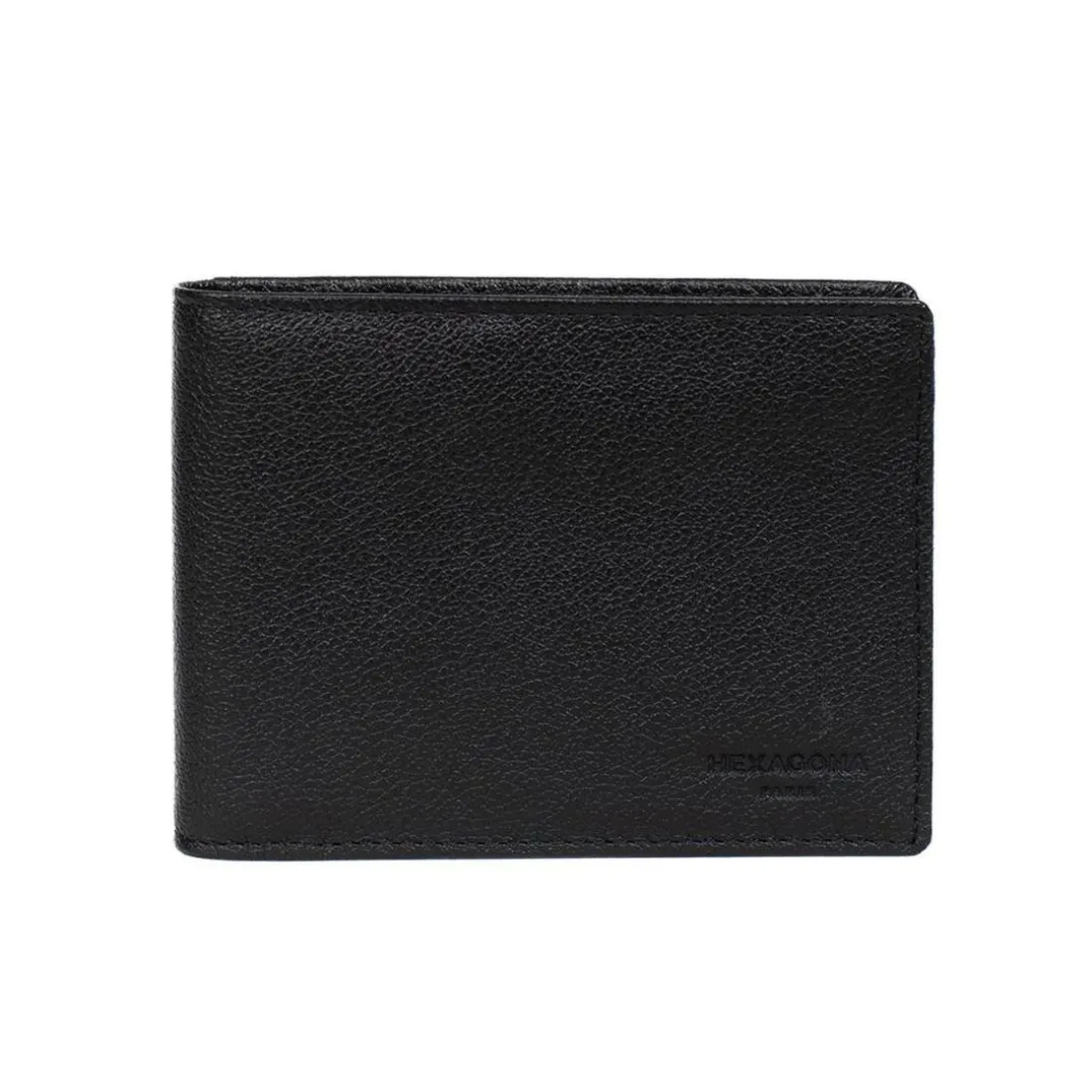 Portefeuille italien Stop RFID Cuir CONFORT Noir Mia