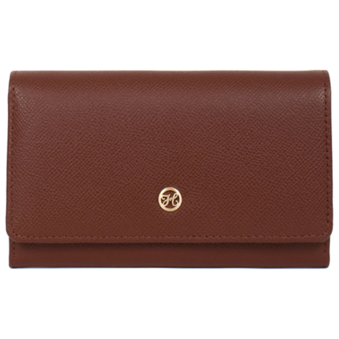 Portefeuille long Stop RFID AUDE Marron Pax en cuir
