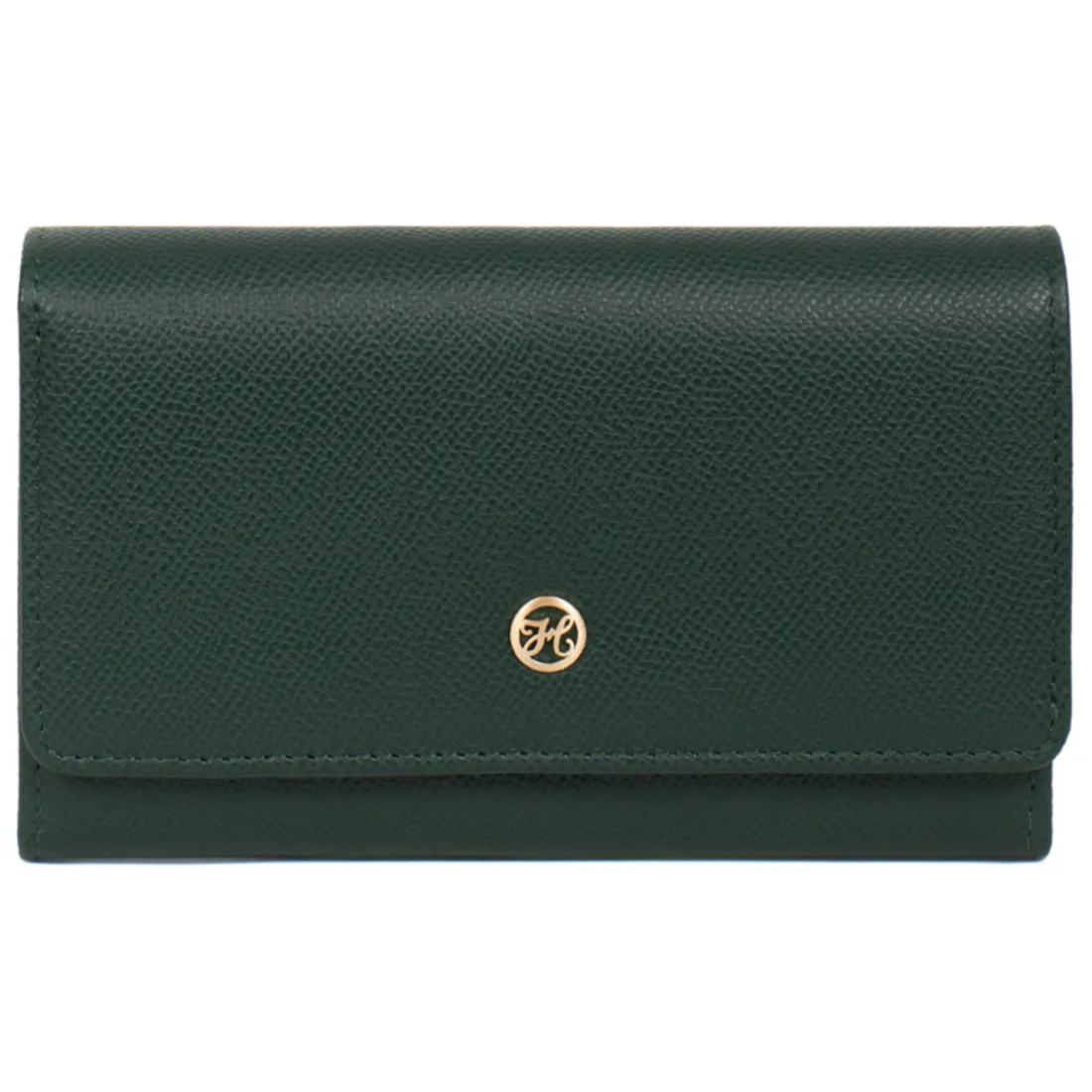 Portefeuille long Stop RFID AUDE Vert foncé Pax en cuir