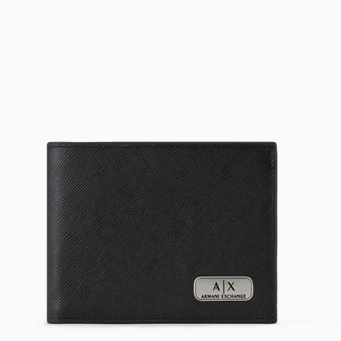 Portefeuille noir avec 3 volets