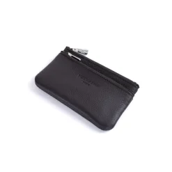 Porte-monnaie Stop RFID Cuir CONFORT Marron foncé Cate
