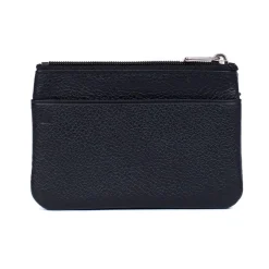 Porte-monnaie Stop RFID Cuir CONFORT Noir Julia