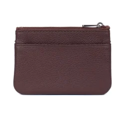 Porte-monnaie Stop RFID Cuir CONFORT Chocolat Sue