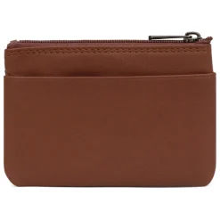 Porte-monnaie Stop RFID Cuir SENSATION Cognac