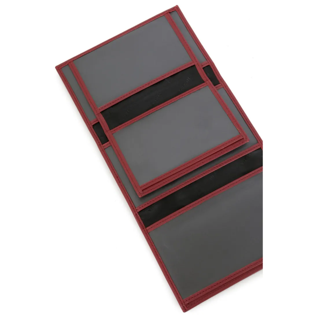 Porte-papiers Cuir SOFT Rouge Sid