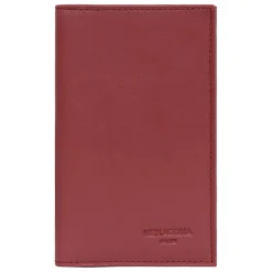 Porte-papiers Cuir SOFT Rouge Zev