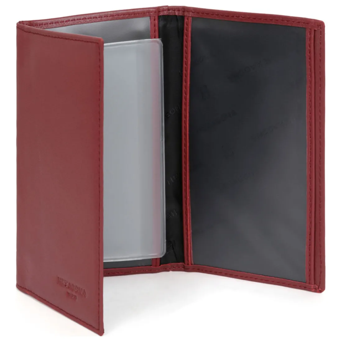 Porte-papiers Cuir SOFT Rouge Zev