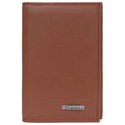 Porte-papiers Stop RFID Cuir SENSATION Cognac