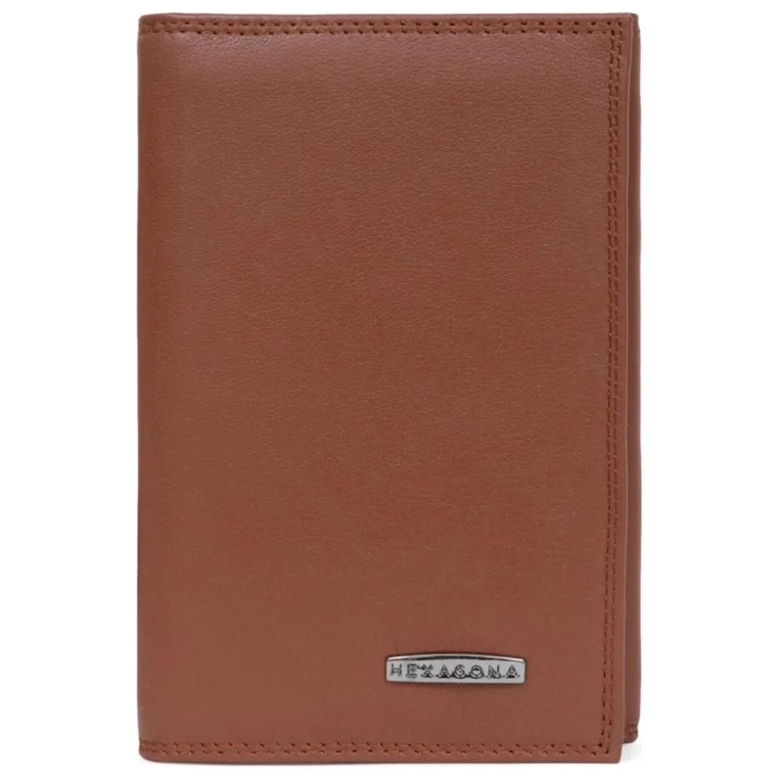 Porte-papiers Stop RFID Cuir SENSATION Cognac