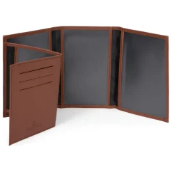 Porte-papiers Stop RFID Cuir SENSATION Cognac