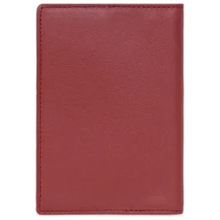 Porte-passeport Cuir SOFT Rouge