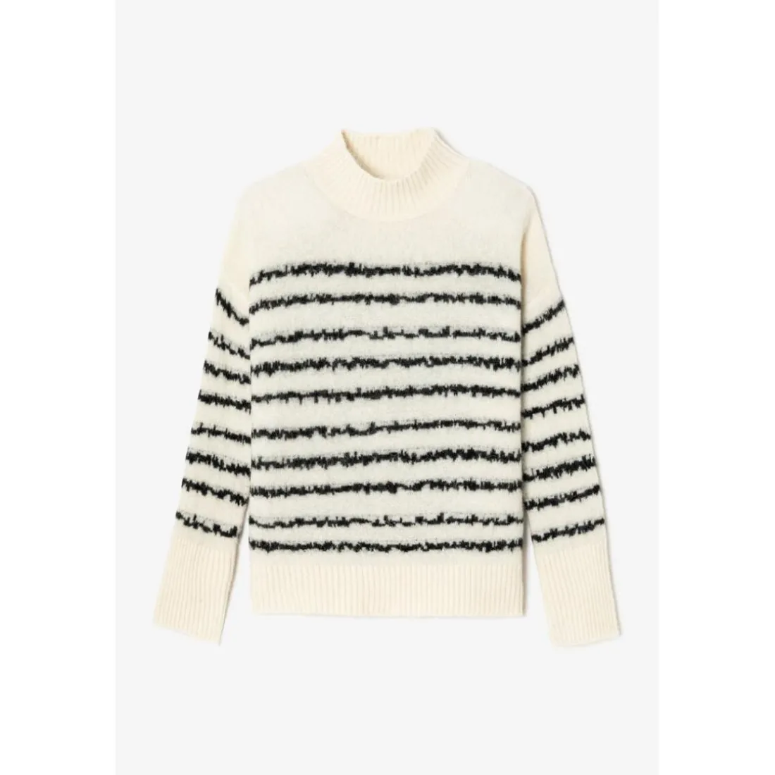 Pull AUGUST blanc Lucy en laine