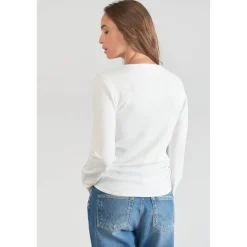 Pull DUNI blanc en viscose