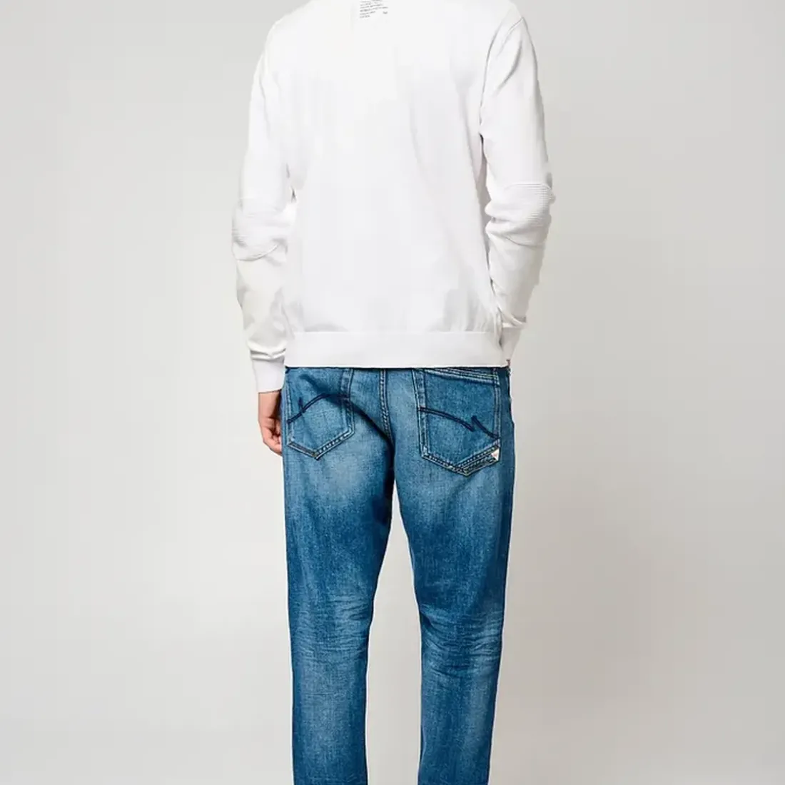 Pull en coton MARUS White blanc