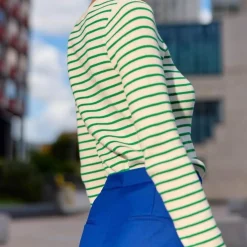 Pull en coton MOLLY vert