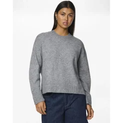 Pull en maille ample Malou gris Pia
