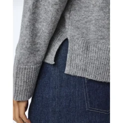Pull en maille ample Malou gris Pia