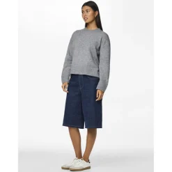 Pull en maille ample Malou gris Pia