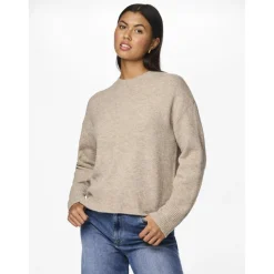 Pull en maille ample Malou gris Eden