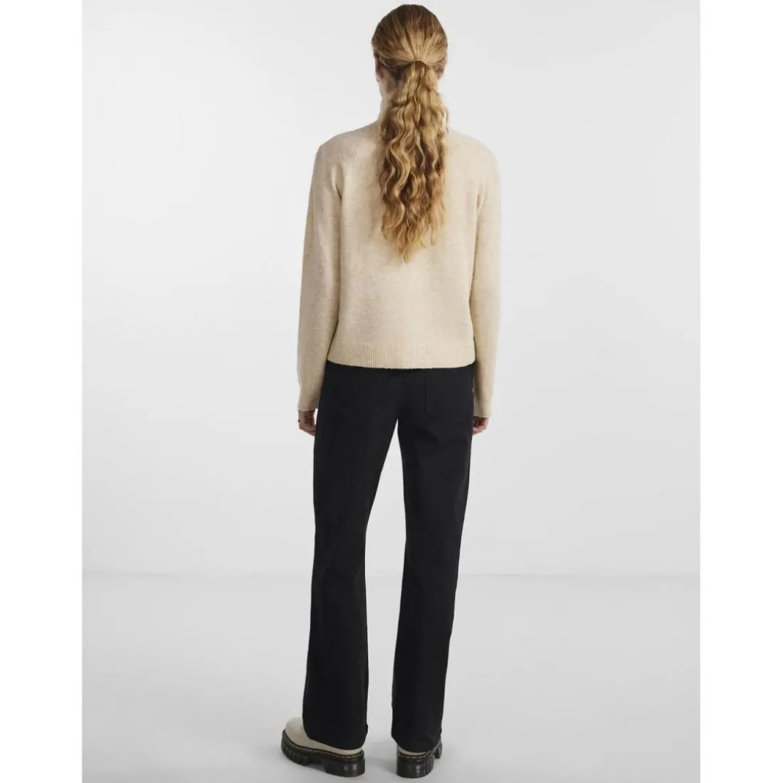 Pull en maille blanc Lila