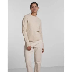 Pull en maille blanc Ruth