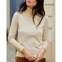 Pull en maille EDDA - Beige