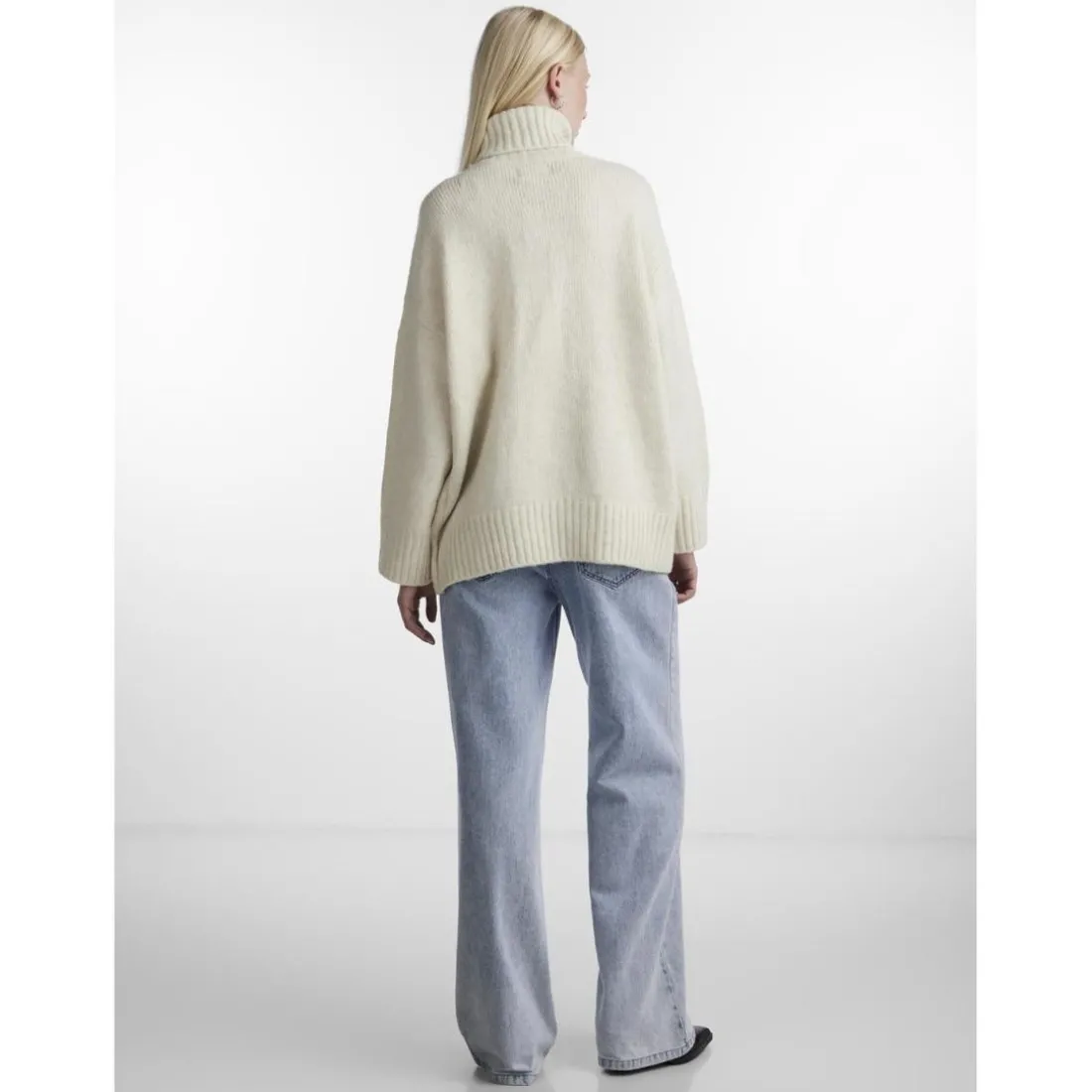 Pull en maille gris Aria