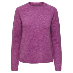 Pull en maille manches longues Juliana Violet Demi