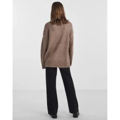 Pull en maille marron Sia