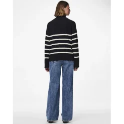Pull en maille Sia en viscose noir