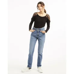 Pull femme NOIR - Naf Naf en viscose