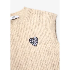 Pull fille, BELLGI blanc Gigi