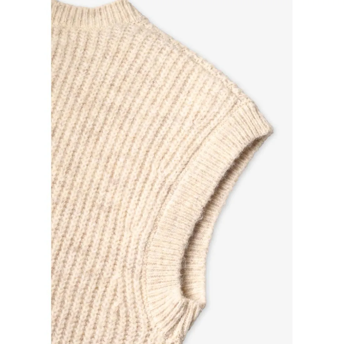 Pull fille, BELLGI blanc Gigi