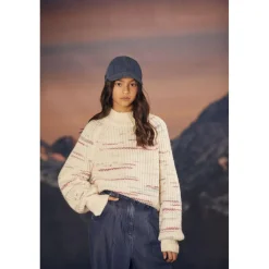 Pull fille, Freyagi multicolore blanc