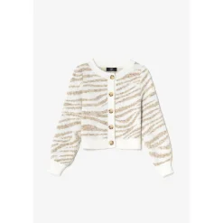 Pull fille, KARELGI marron