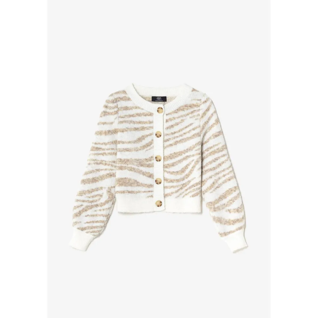 Pull fille, KARELGI marron