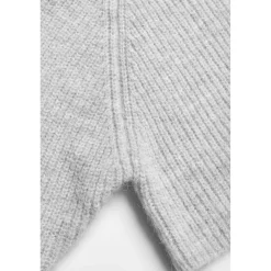 Pull fille, Saiagi gris clair en coton