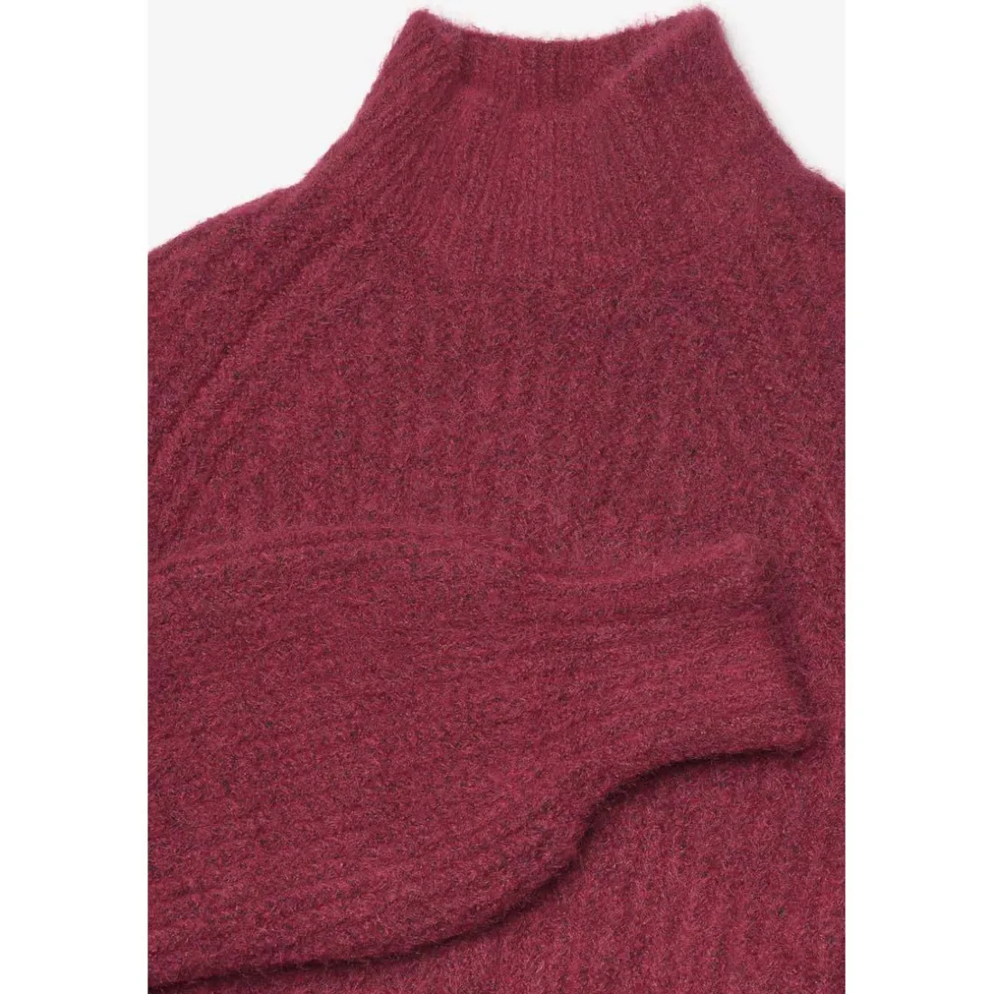 Pull fille, Streetgi framboise chiné rouge