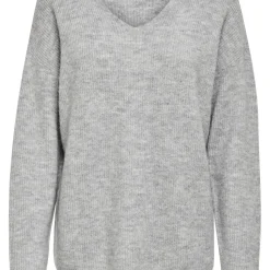 Pull gris foncé mélange Ria