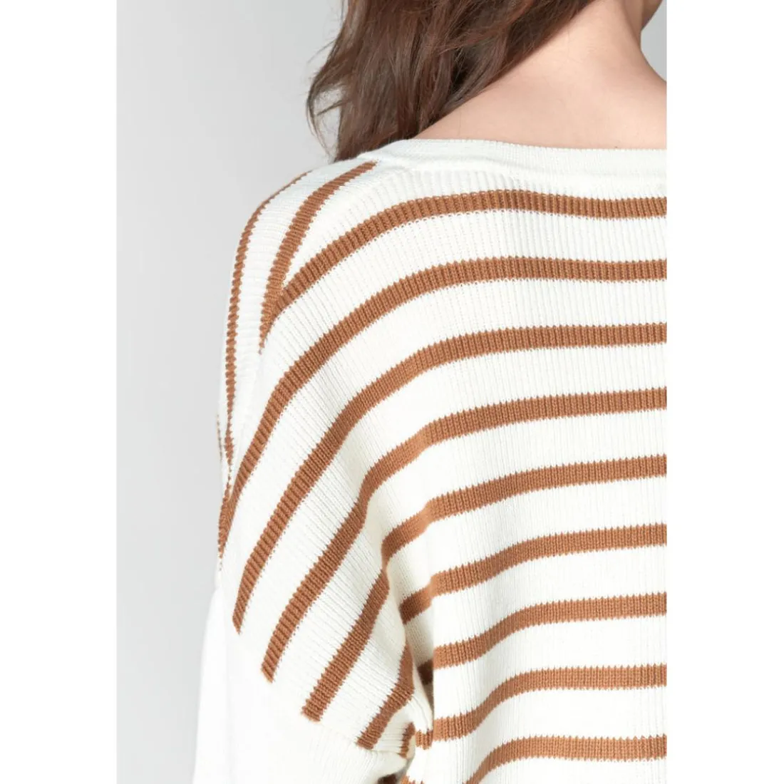 Pull LOBELIE blanc Lila