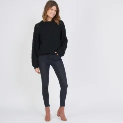 Pull maille pointelle Beth en viscose