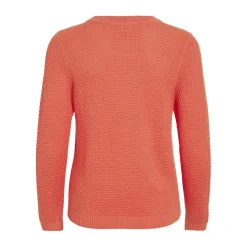 Pull manches longues en maille Idalo rose Lily