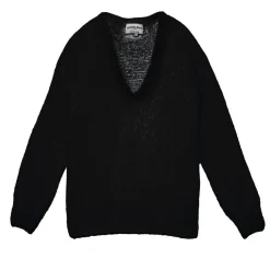 Pull MELANIE noir en mohair