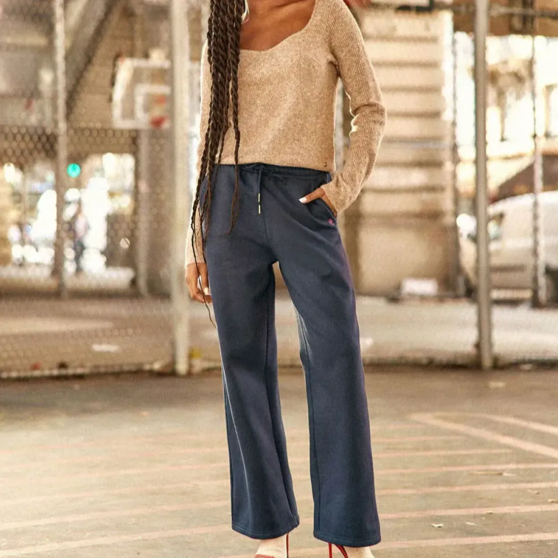 Pull MILA beige