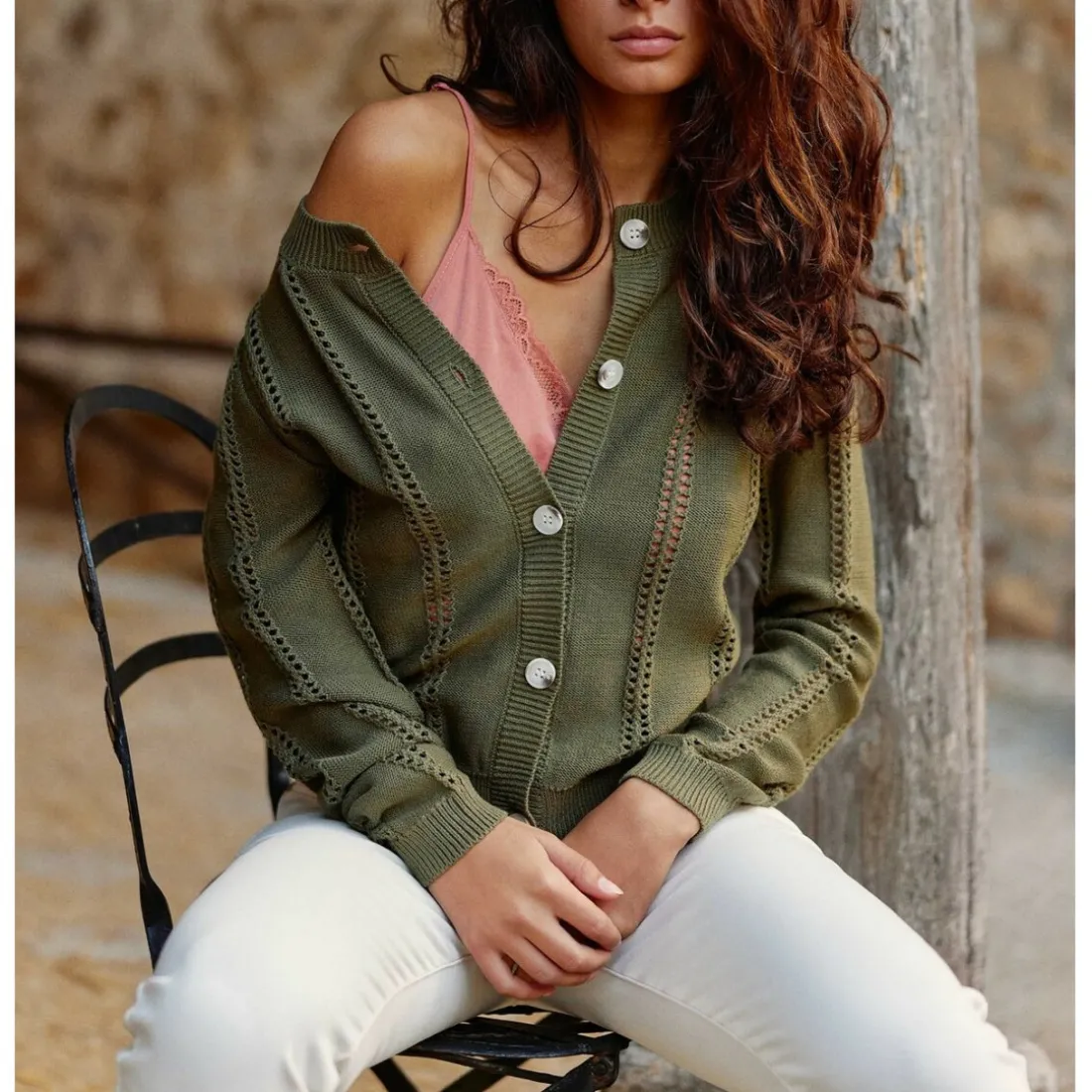 Pull MILADA kaki