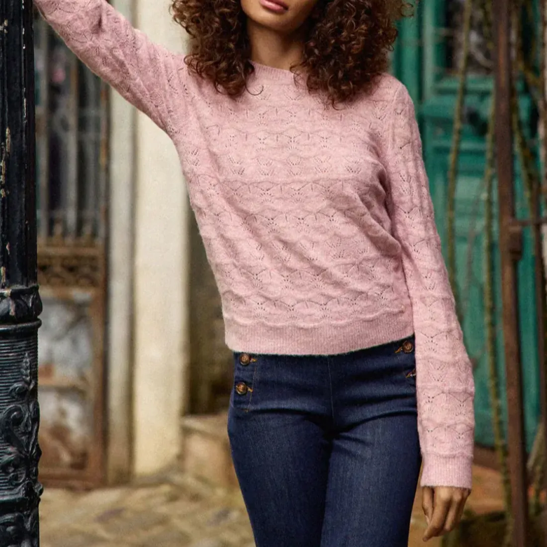 Pull MORGANE rose