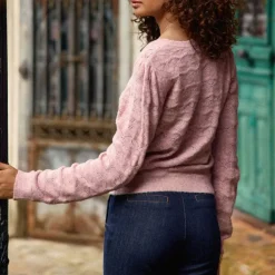 Pull MORGANE rose