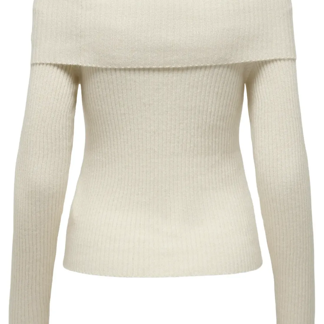 Pull off shoulder Katias - Ecru en viscose Adele
