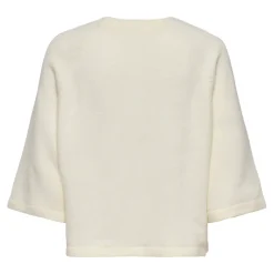 Pull ONLSIMONI 3/4 - Blanc Cassé Mia