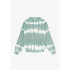 Pull SUREAU bleu en coton Zoé